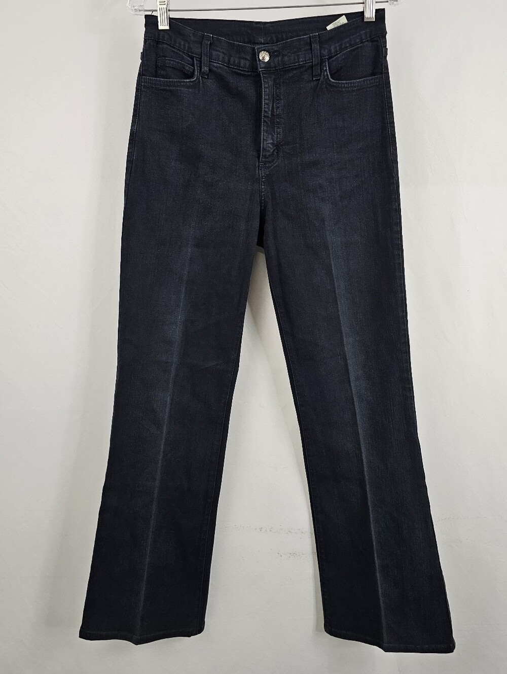 NYDJ Dark Indigo High Rise Boot Cut Jeans, Sz 8